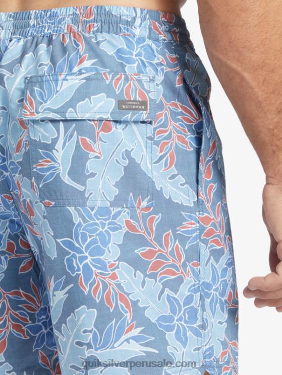 Quiksilver N8LNT407 hombres alférez azul sensación perfecta v Waterman sensación perfecta 17 voleas