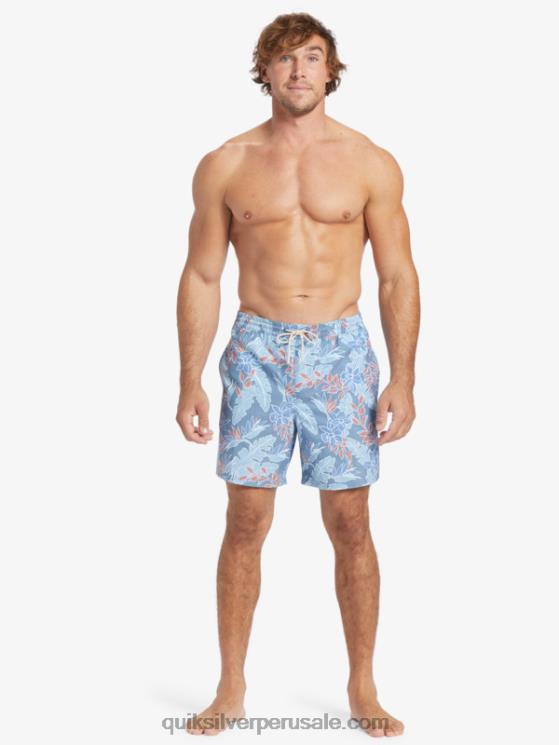 Quiksilver N8LNT407 hombres alférez azul sensación perfecta v Waterman sensación perfecta 17 voleas