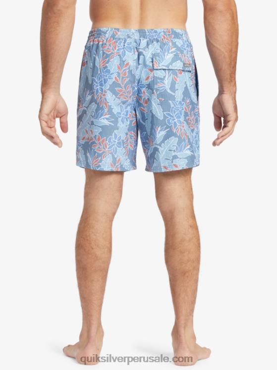 Quiksilver N8LNT407 hombres alférez azul sensación perfecta v Waterman sensación perfecta 17 voleas