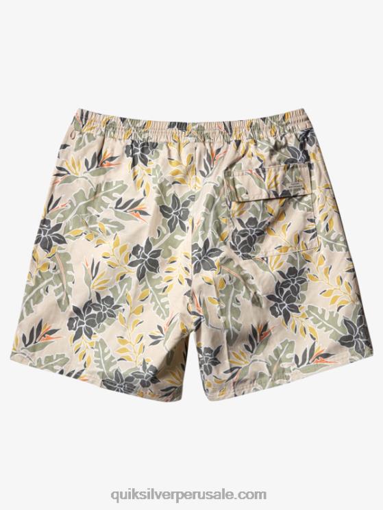 Quiksilver N8LNT408 hombres sensación perfecta de arroz integral Waterman sensación perfecta 17 voleas