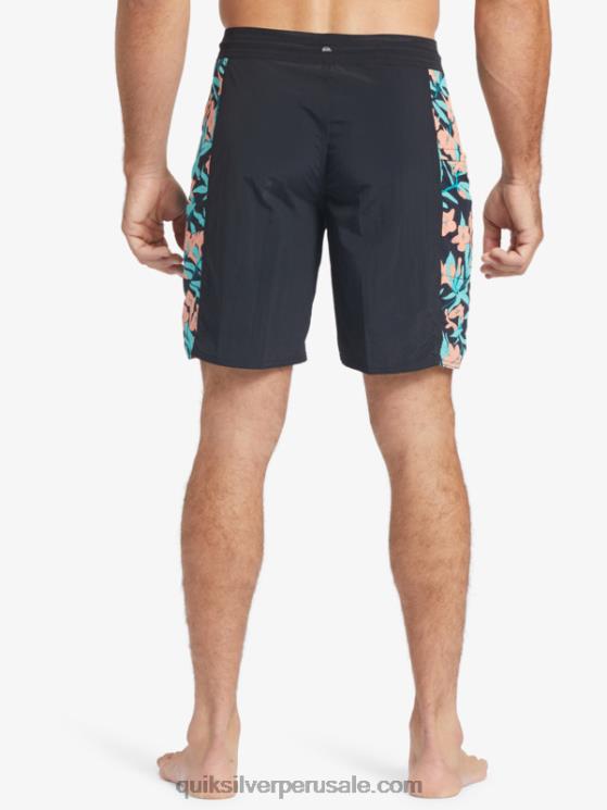 Quiksilver N8LNT415 hombres negro shorts de playa waterman cliffside solid 19