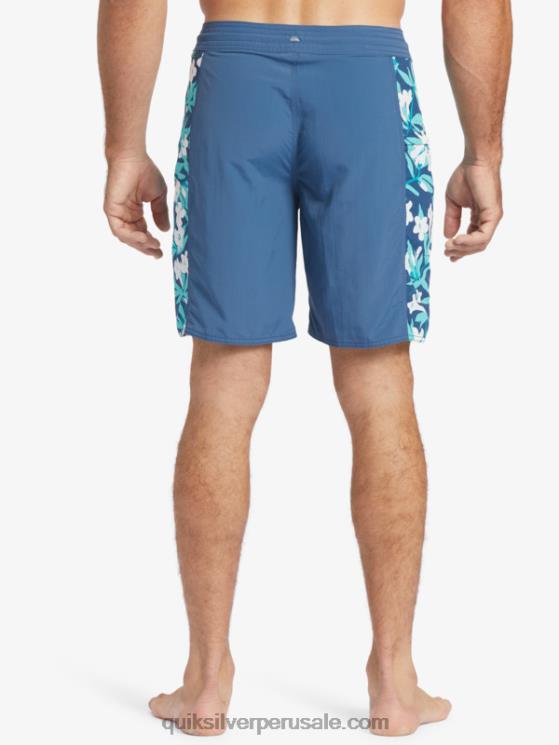 Quiksilver N8LNT416 hombres alférez azul shorts de playa waterman cliffside solid 19