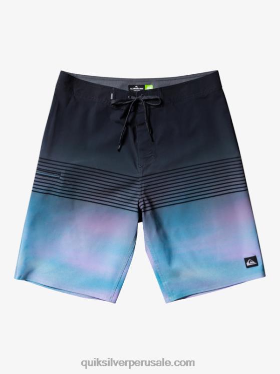 Quiksilver N8LNT451 hombres negro shorts de playa surfsilk slab 21