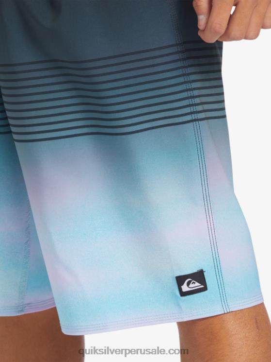 Quiksilver N8LNT451 hombres negro shorts de playa surfsilk slab 21