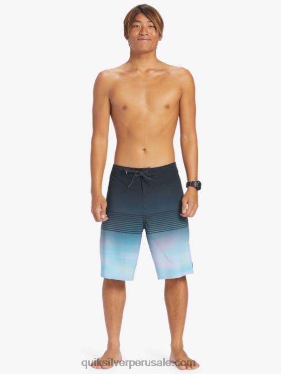 Quiksilver N8LNT451 hombres negro shorts de playa surfsilk slab 21
