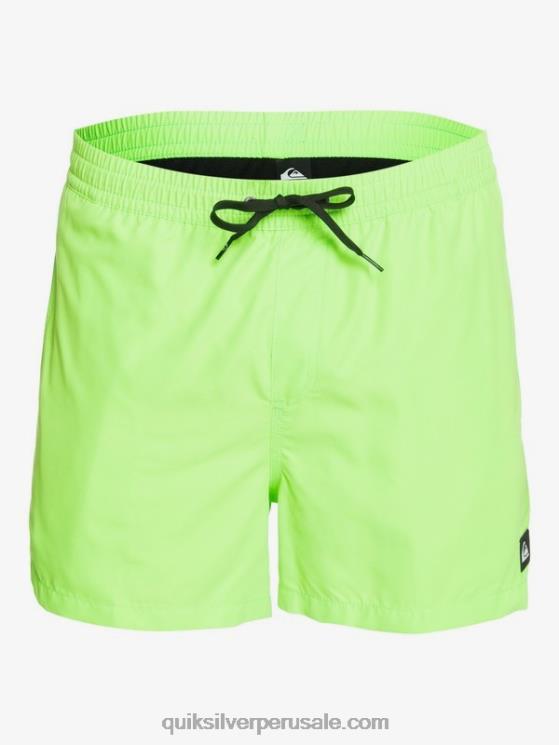 Quiksilver N8LNT460 hombres geco verde todos los días 15 voleas