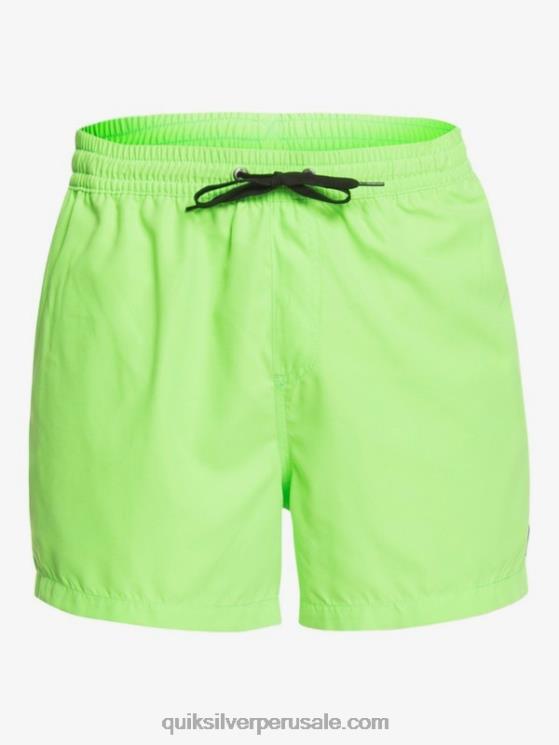 Quiksilver N8LNT460 hombres geco verde todos los días 15 voleas
