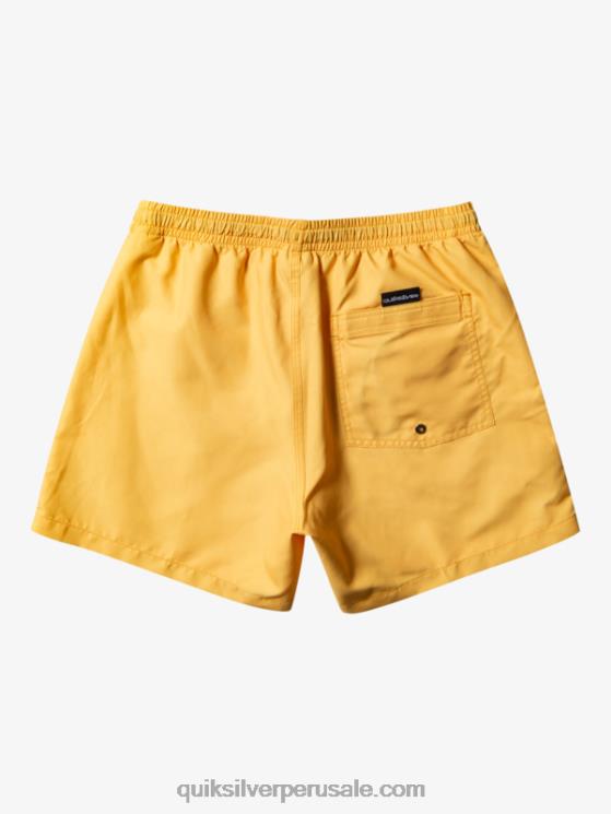 Quiksilver N8LNT462 hombres amarillo yema todos los días 15 voleas