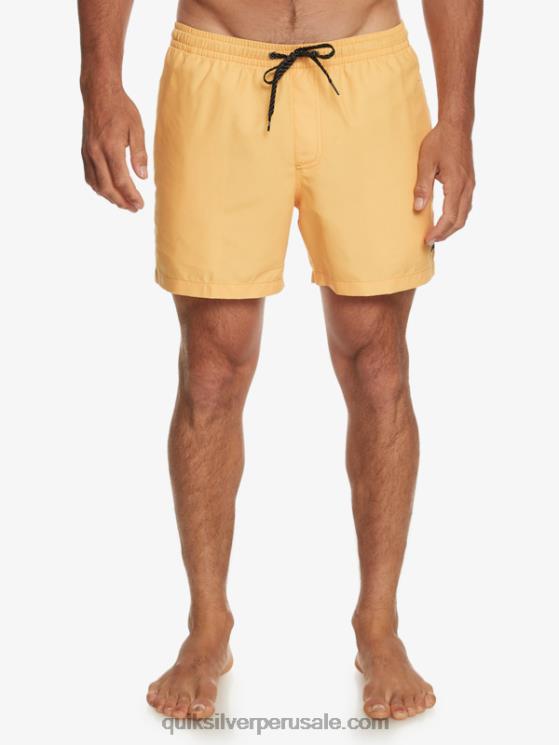 Quiksilver N8LNT462 hombres amarillo yema todos los días 15 voleas