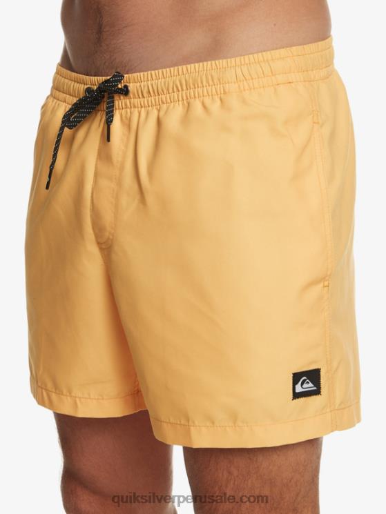 Quiksilver N8LNT462 hombres amarillo yema todos los días 15 voleas