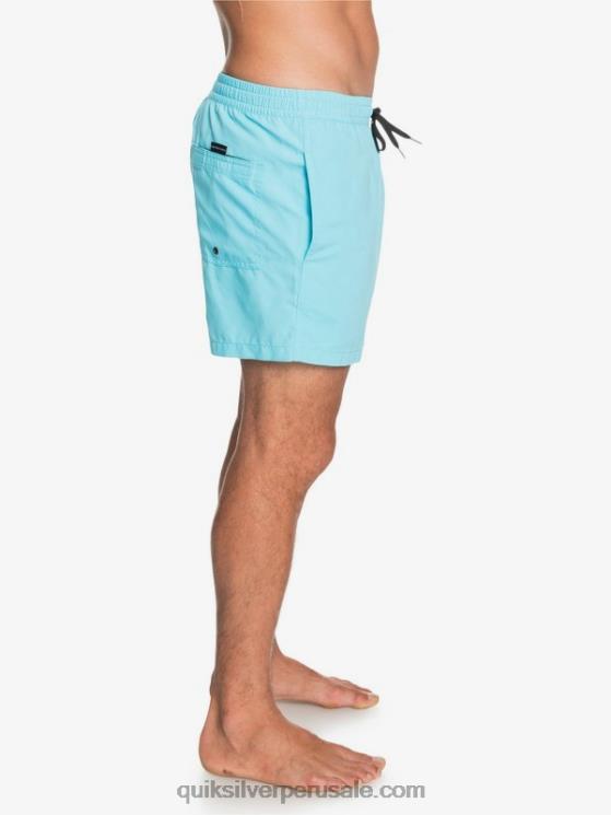 Quiksilver N8LNT466 hombres Pacifico Azul todos los días 15 voleas