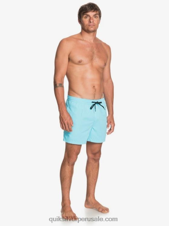 Quiksilver N8LNT466 hombres Pacifico Azul todos los días 15 voleas