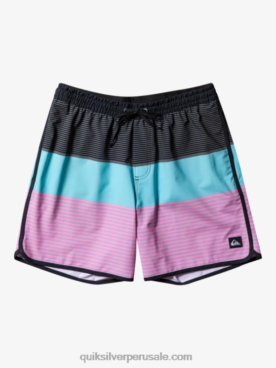 Quiksilver N8LNT510 hombres negro surfsilk tijuana 17 voleas
