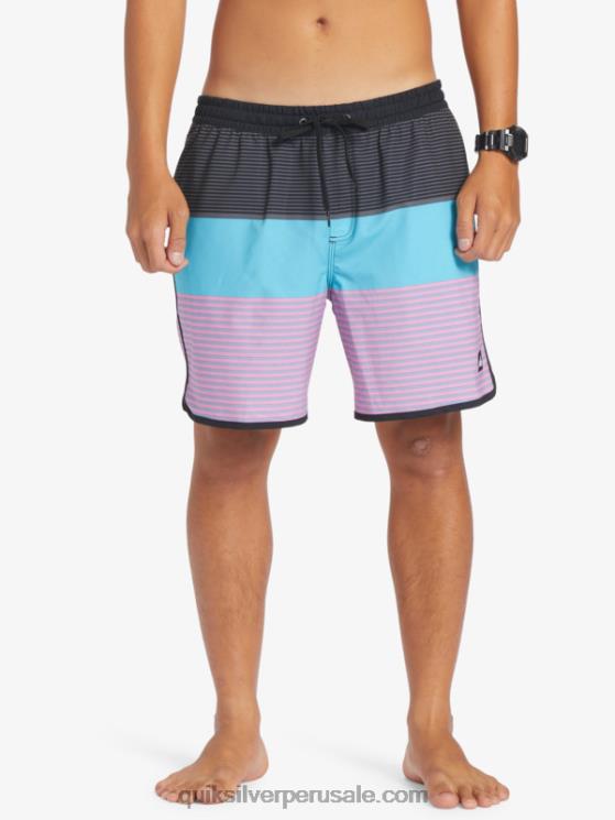 Quiksilver N8LNT510 hombres negro surfsilk tijuana 17 voleas