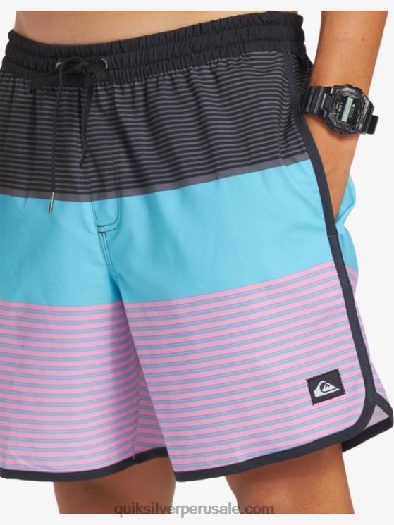 Quiksilver N8LNT510 hombres negro surfsilk tijuana 17 voleas