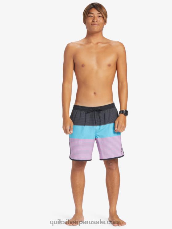 Quiksilver N8LNT510 hombres negro surfsilk tijuana 17 voleas