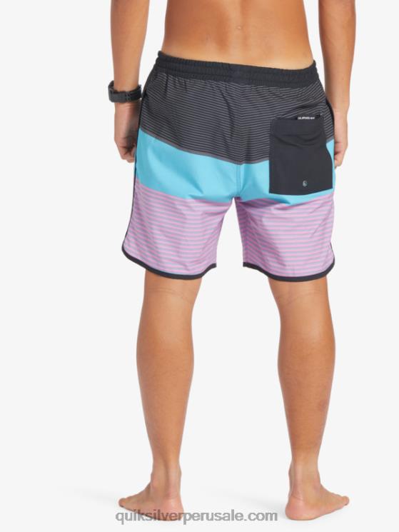 Quiksilver N8LNT510 hombres negro surfsilk tijuana 17 voleas