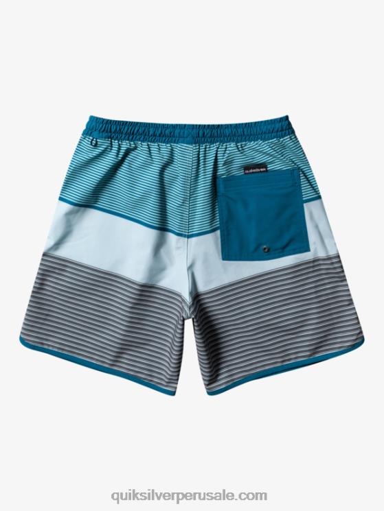 Quiksilver N8LNT511 hombres azul marroquí surfsilk tijuana 17 voleas