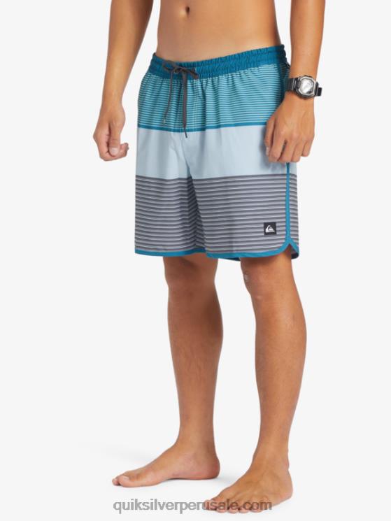 Quiksilver N8LNT511 hombres azul marroquí surfsilk tijuana 17 voleas