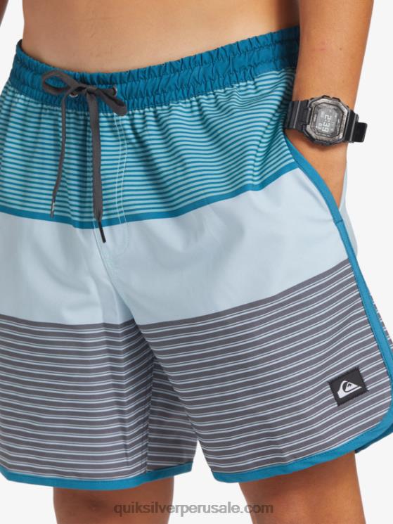 Quiksilver N8LNT511 hombres azul marroquí surfsilk tijuana 17 voleas