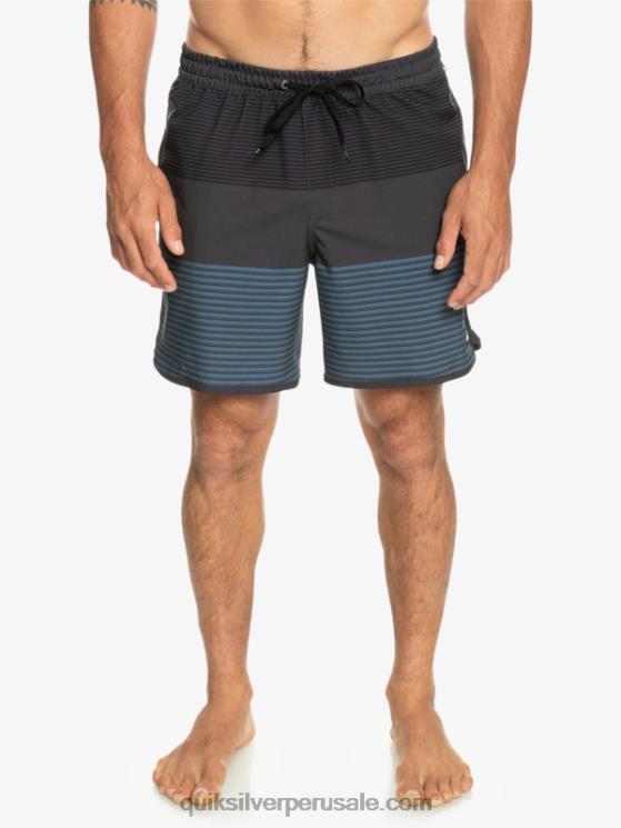 Quiksilver N8LNT512 hombres negro surfsilk tijuana 17 voleas