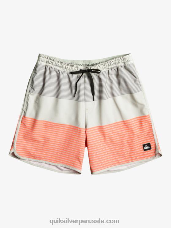 Quiksilver N8LNT513 hombres gris violeta surfsilk tijuana 17 voleas