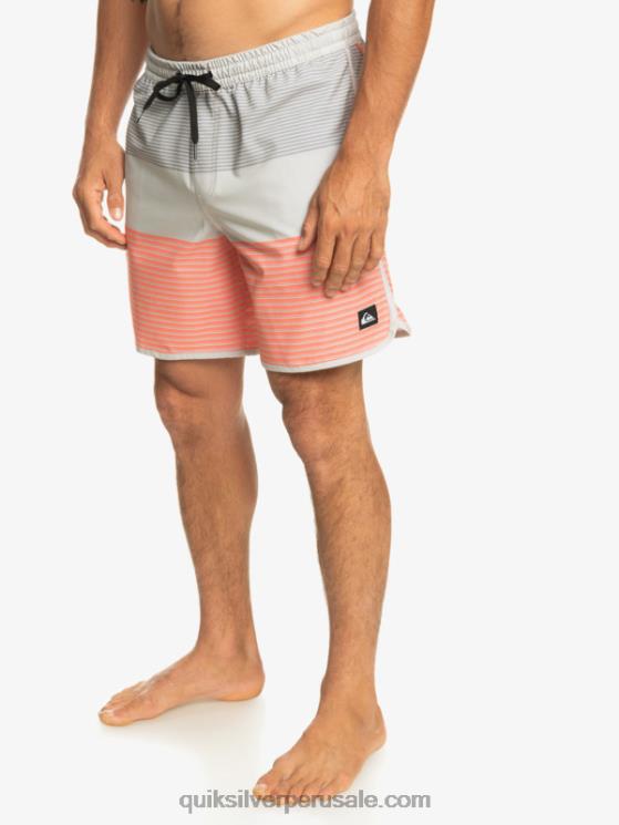 Quiksilver N8LNT513 hombres gris violeta surfsilk tijuana 17 voleas