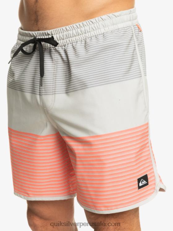Quiksilver N8LNT513 hombres gris violeta surfsilk tijuana 17 voleas