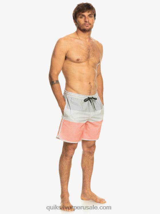 Quiksilver N8LNT513 hombres gris violeta surfsilk tijuana 17 voleas