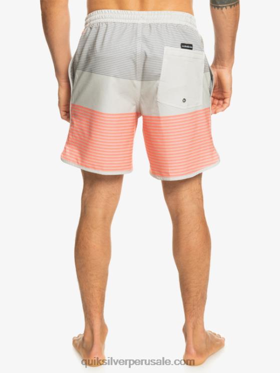 Quiksilver N8LNT513 hombres gris violeta surfsilk tijuana 17 voleas