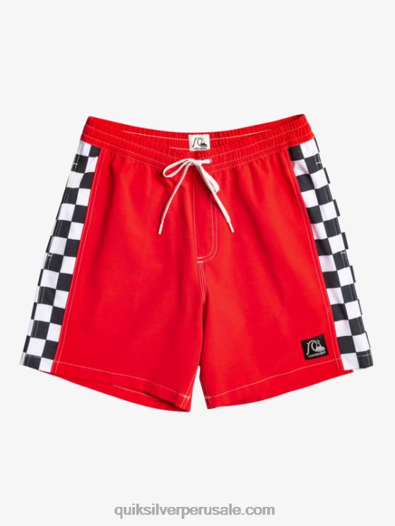 Quiksilver N8LNT530 hombres rojo de alto riesgo arco original 17 voleas