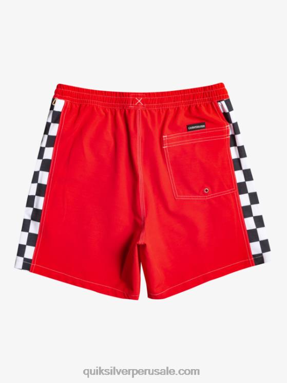 Quiksilver N8LNT530 hombres rojo de alto riesgo arco original 17 voleas