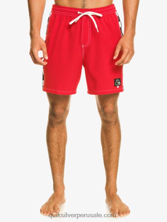 Quiksilver N8LNT530 hombres rojo de alto riesgo arco original 17 voleas