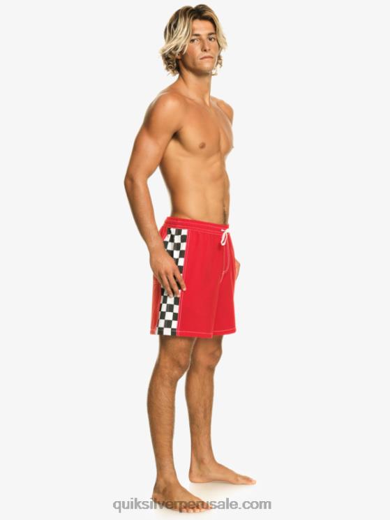 Quiksilver N8LNT530 hombres rojo de alto riesgo arco original 17 voleas