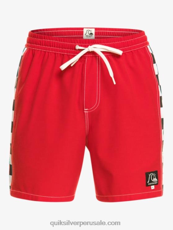 Quiksilver N8LNT530 hombres rojo de alto riesgo arco original 17 voleas