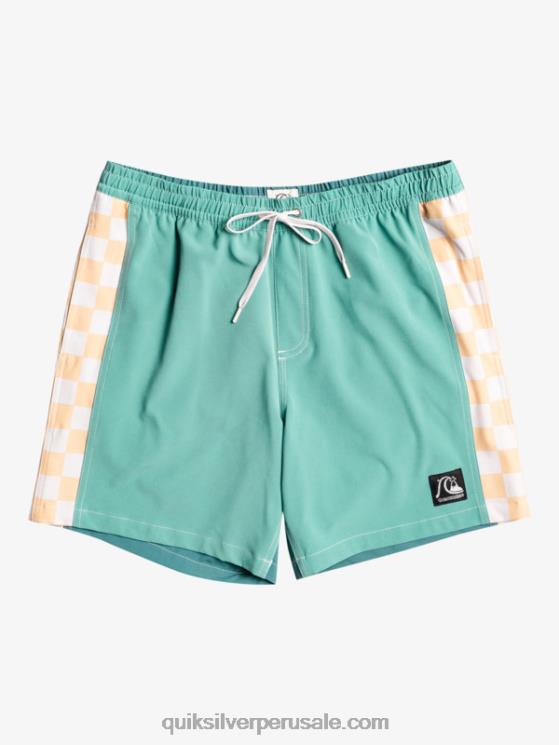 Quiksilver N8LNT534 hombres azul bretaña arco original 17 voleas