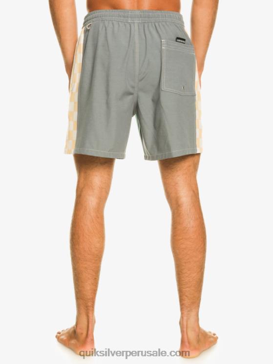 Quiksilver N8LNT534 hombres azul bretaña arco original 17 voleas