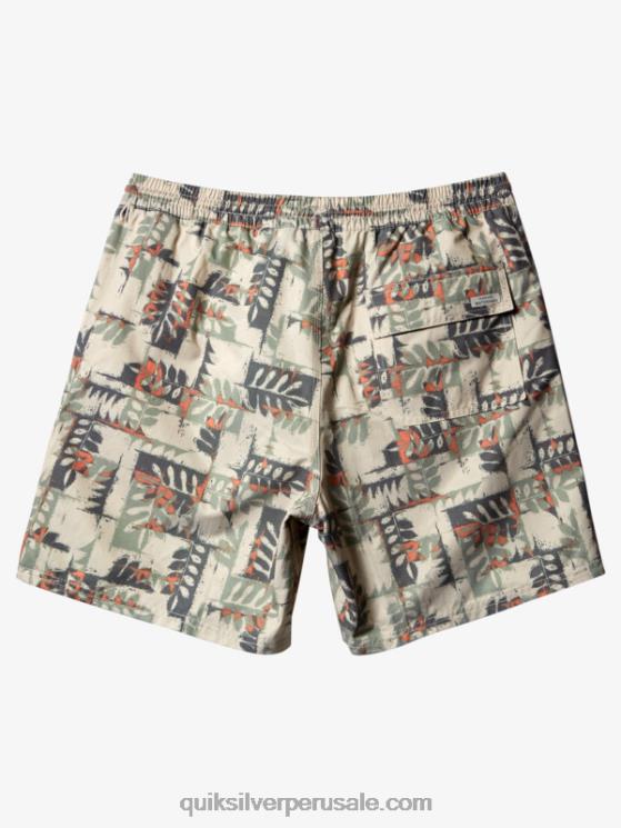 Quiksilver N8LNT546 hombres canoa de arroz integral barquero canoas arrecife 17 voleas