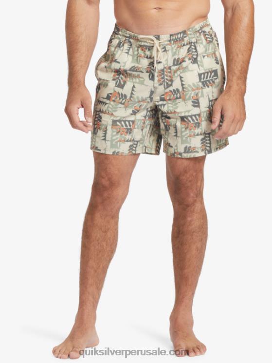 Quiksilver N8LNT546 hombres canoa de arroz integral barquero canoas arrecife 17 voleas
