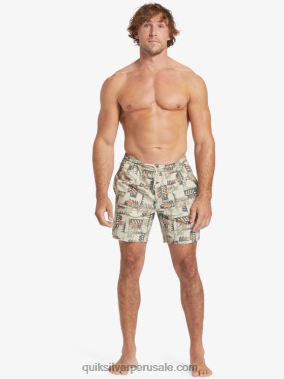 Quiksilver N8LNT546 hombres canoa de arroz integral barquero canoas arrecife 17 voleas
