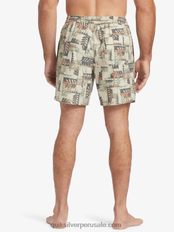 Quiksilver N8LNT546 hombres canoa de arroz integral barquero canoas arrecife 17 voleas