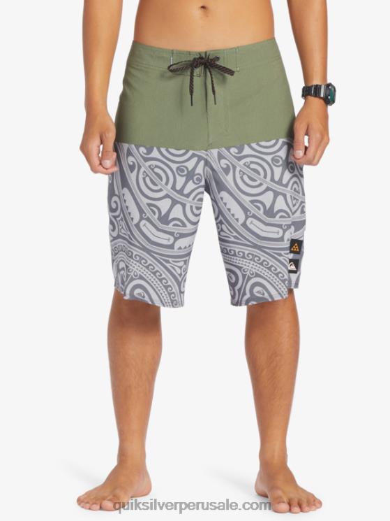 Quiksilver N8LNT561 hombres tomillo shorts de baño surfsilk inked 21