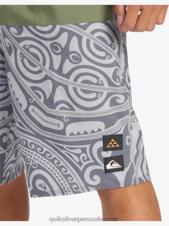 Quiksilver N8LNT561 hombres tomillo shorts de baño surfsilk inked 21