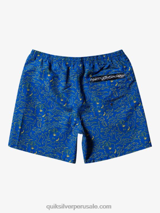 Quiksilver N8LNT584 hombres mar turco saturno 18 voleas