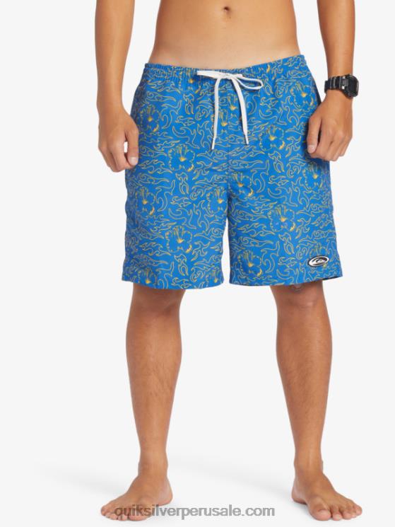 Quiksilver N8LNT584 hombres mar turco saturno 18 voleas