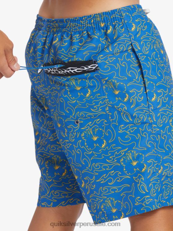 Quiksilver N8LNT584 hombres mar turco saturno 18 voleas