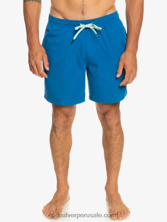 Quiksilver N8LNT625 hombres snorkel azul todos los días 17 voleas