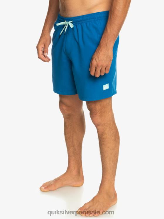 Quiksilver N8LNT625 hombres snorkel azul todos los días 17 voleas