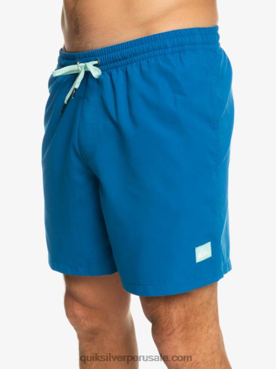 Quiksilver N8LNT625 hombres snorkel azul todos los días 17 voleas