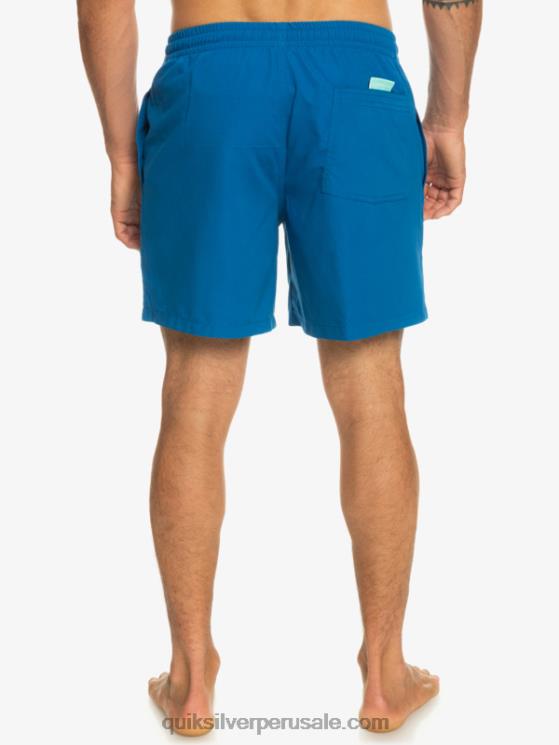 Quiksilver N8LNT625 hombres snorkel azul todos los días 17 voleas
